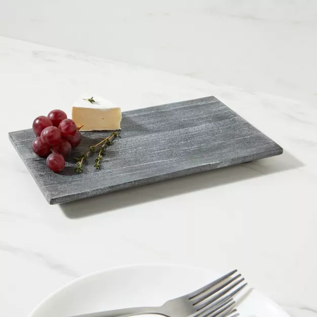 9.5" x 5.5" Marble Serving Platter - Threshold™ | Target