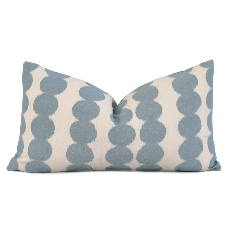 Schumacher Full Circle Sky Blue Throw Pillow Cover With - Etsy | Etsy (US)