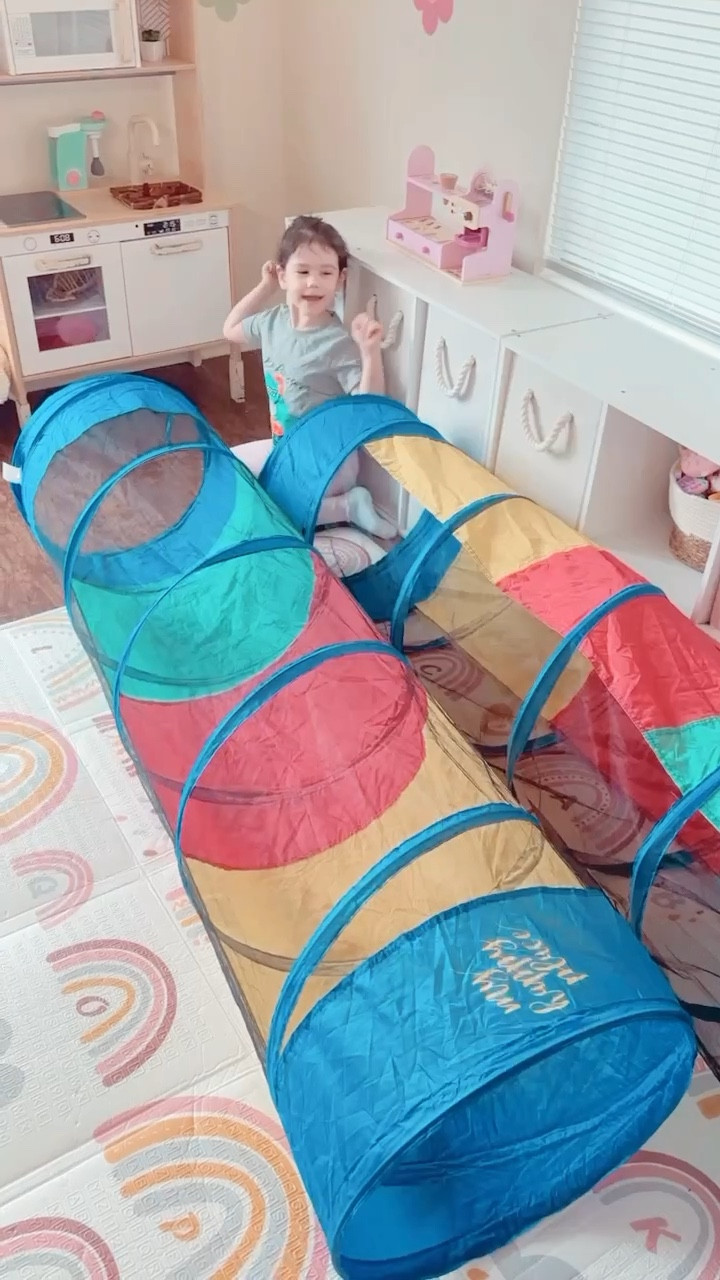 Amazon playroom favorite!!
Multicolored Mesh Play Tunnel for Kids! Crawl & explore.
Hours of independent play with minimal mess & super easy to put away & store when they're done playing! It comes in a pack of 2 currently on sale! 🫶🏻

#LTKkids #LTKsalealert #LTKfindsunder50