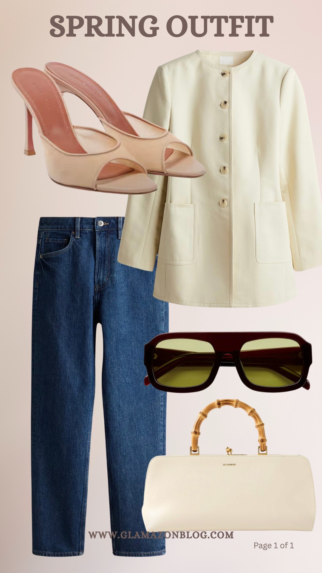 Spring outfit, jeans outfit, Hm outfit, Vehla, Jil sander, jeans, Hm jeans, mules, summer outfit 

#LTKsummer #LTKuk #LTKspring