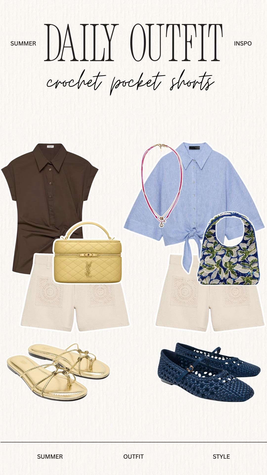 Outfit inspo: crochet shorts

#LTKcanada #LTKsummer #LTKtravel