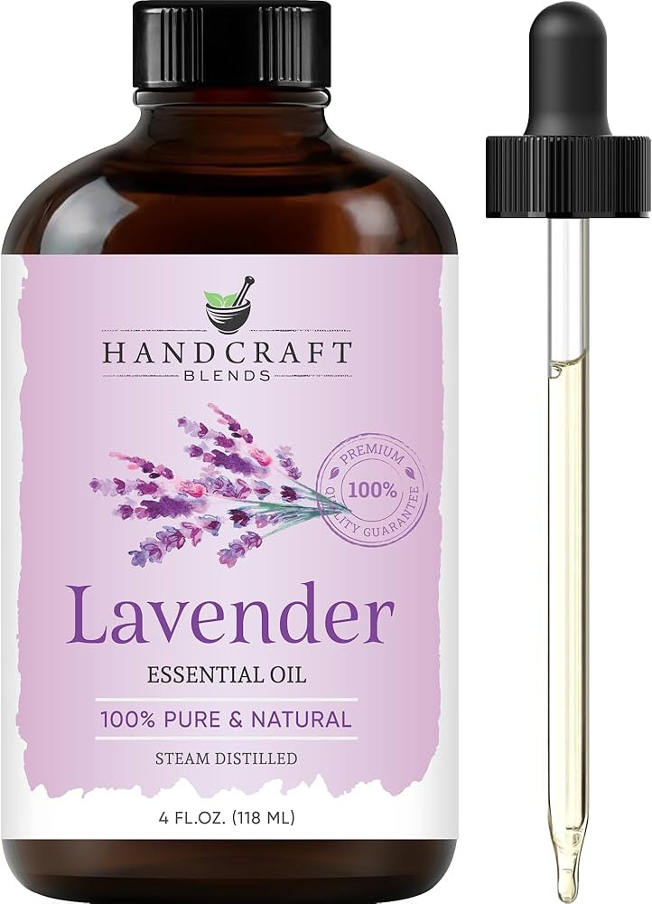 Handcraft Blends Lavender Essential Oil – Huge 4 Fl Oz – 100% Pure and Natural – Premium Gr... | Amazon (US)