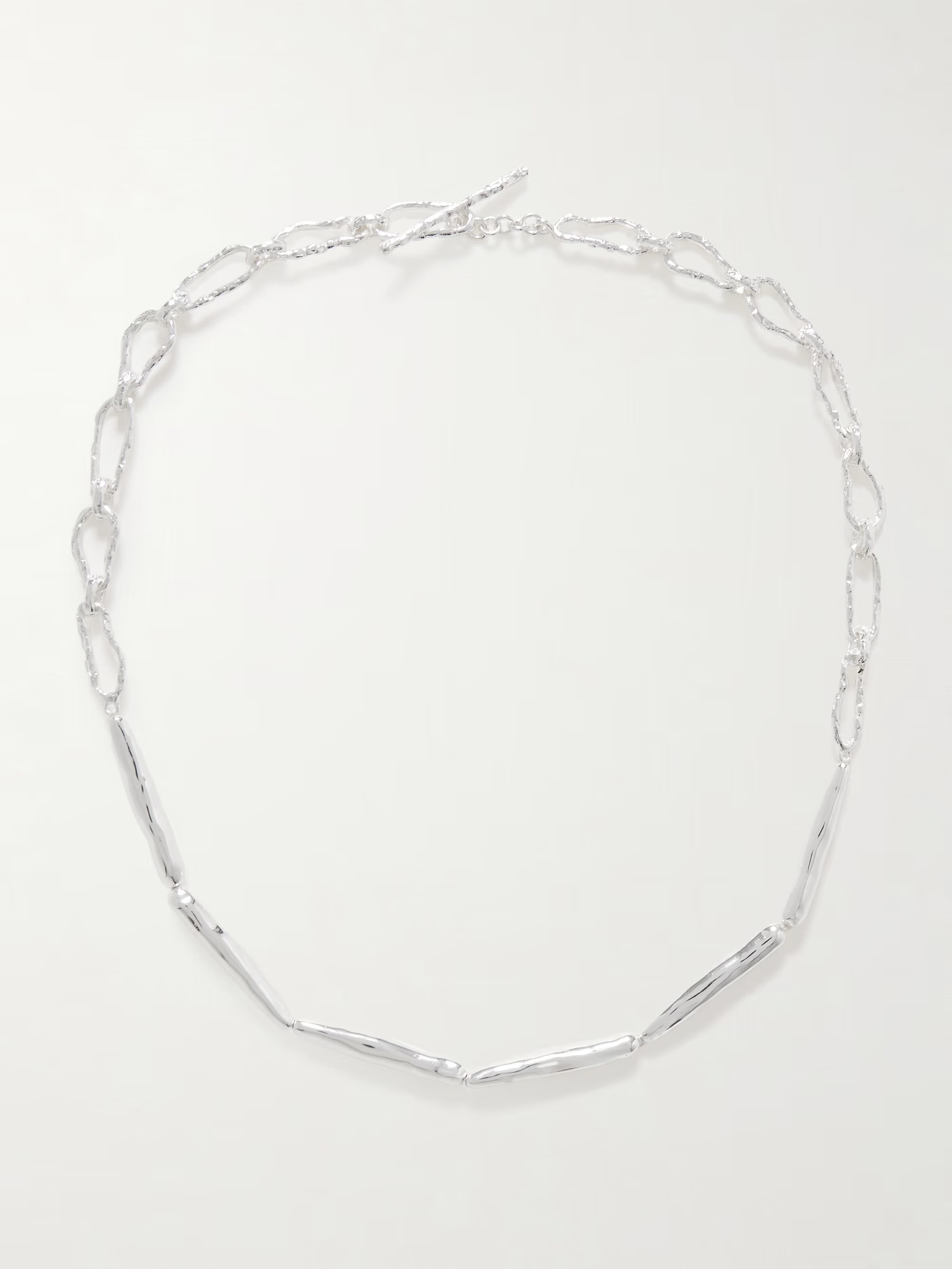 Birch white gold-plated necklace | NET-A-PORTER (US)