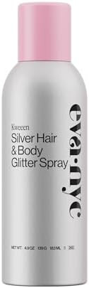 Eva NYC Kweeen Silver Hair and Body Glitter Spray - Our Original Ultra Shimmery Glitter, New Look... | Amazon (US)
