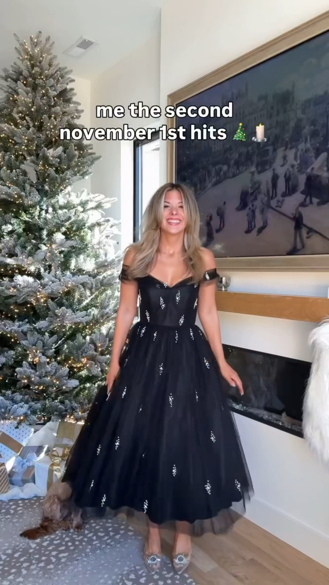 Black tulle sequin off the shoulder winter holiday event and wedding guest dress

Saks code: freeship
Mac duggal: emerson10
Electric picks code: emerson20

Wearing my usual small/2

Wedding guest
Formal event
Black tie
Tulle
Sequin
Off the shoulder
Special occasion
Winter party

#LTKParties #LTKHoliday #LTKWedding