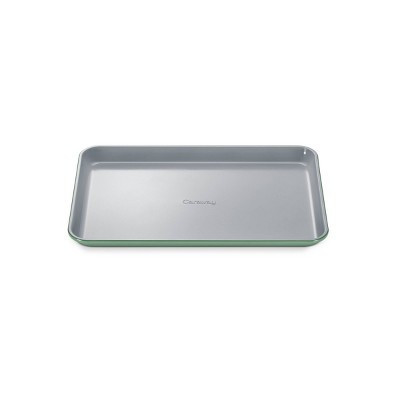 Caraway Home 15" Nonstick Ceramic Baking Sheet Sage: Aluminized Steel, Hand Wash, Rectangle, Baking Pans, 1 Year Warranty | Target