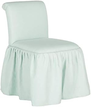 Safavieh Mercer Collection Ivy Robins Egg Blue Vanity Chair | Amazon (US)