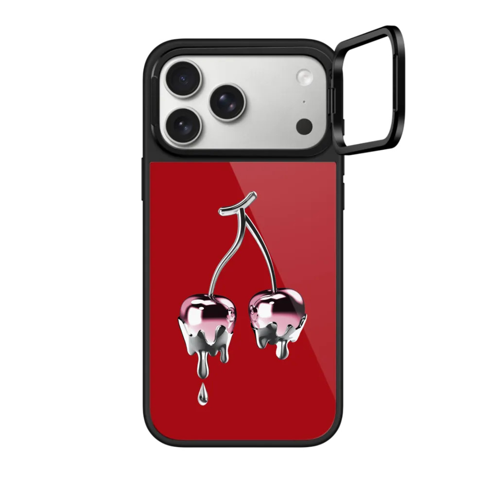 Chrome Cherry Phone Case | CASETiFY (Global)