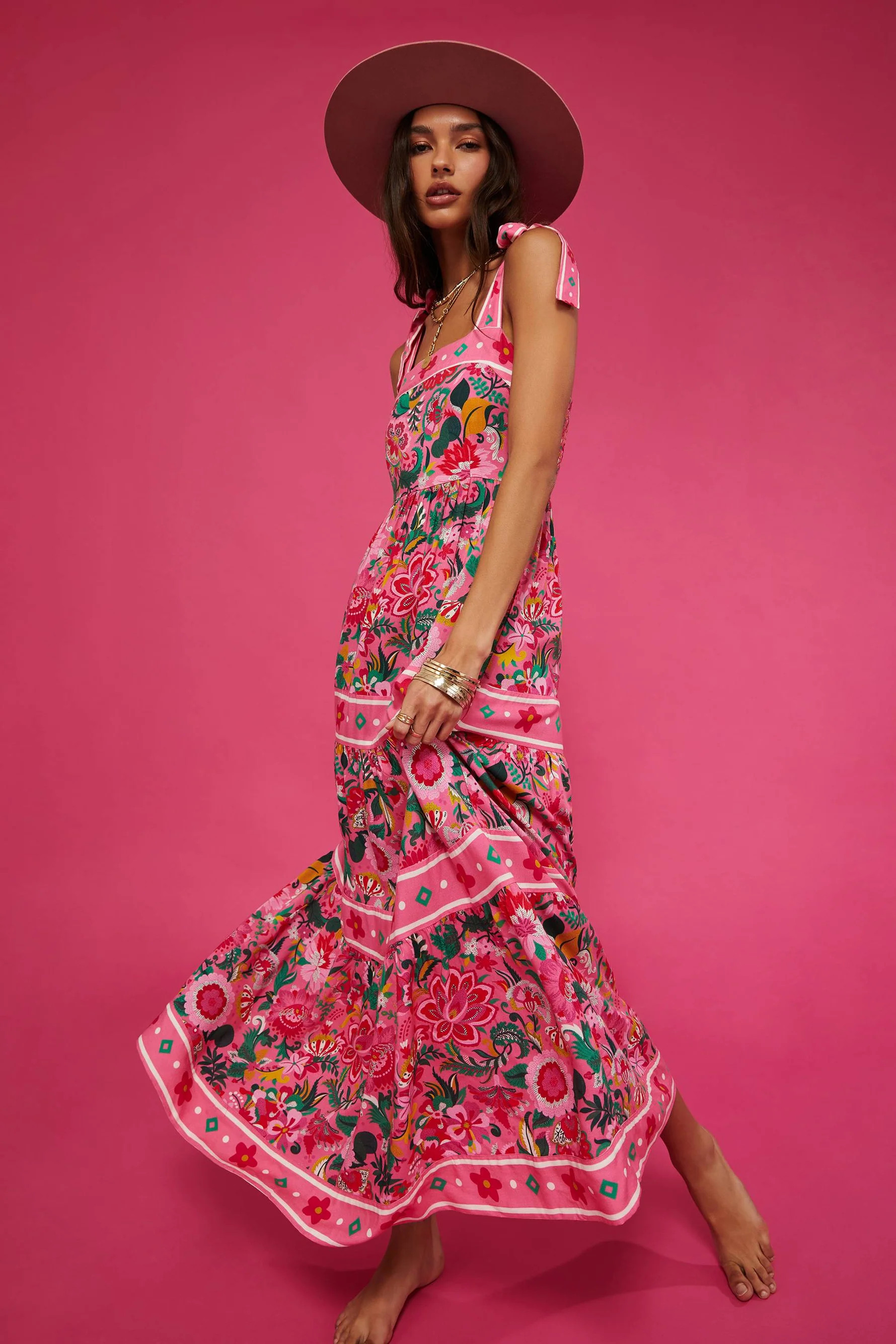 Charlotte Dress Passion Flor | Floral Dress | Beach Riot | Beach Riot