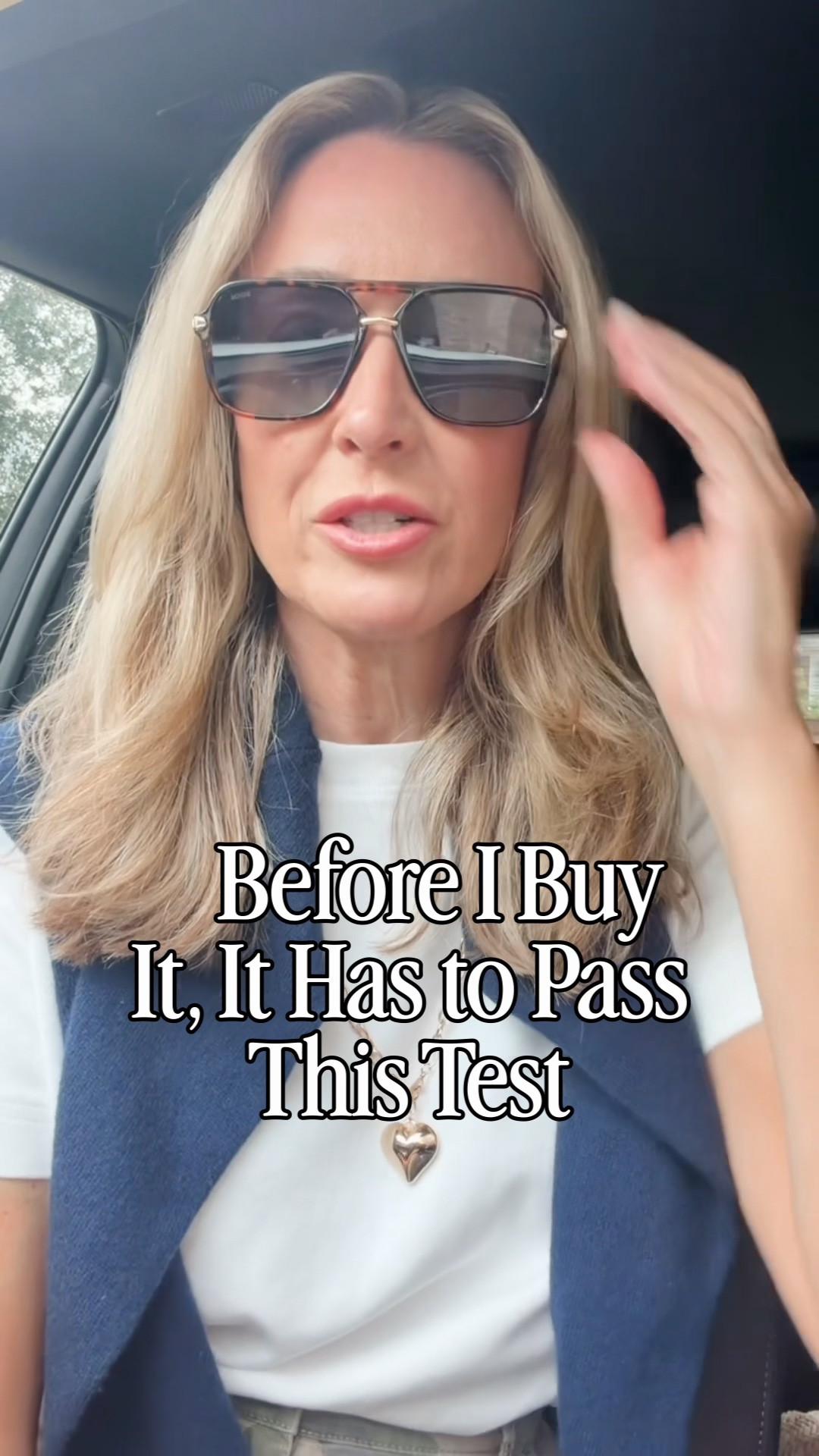 Use the 1x3 method before making a purchase. You have to be able to style that ONE piece THREE different ways before buying it.

#LTKOver40 #LTKootd #LTKgrwm
