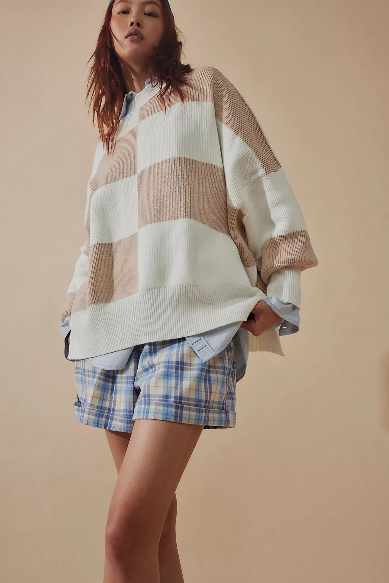 Easy Street Checkered Tunic | Free People (Global - UK&FR Excluded)