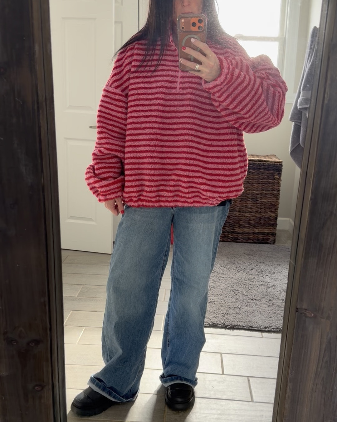 Stylish. Warm and affordable outfit for winter.  🥶 great color scheme makes for a perfect weekend errand outfit.  

#LTKvlog #LTKootd #LTKOver40