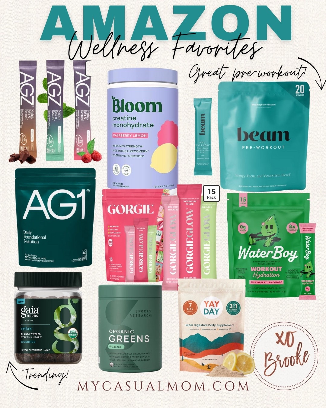 Amazon wellness favorites 

#LTKdayinmylife #LTKfitnessgoals