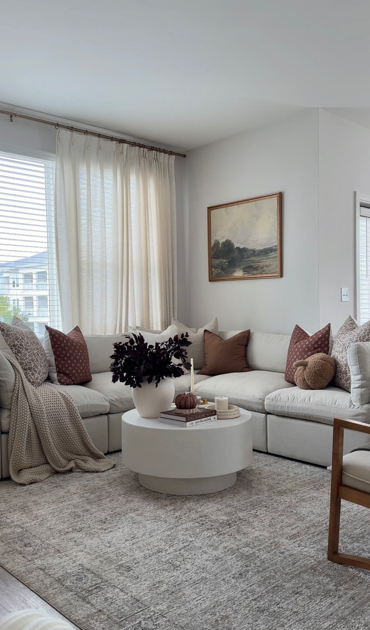 fall living room views 🍂

#LTKStyleTip #LTKHome #LTKSeasonal