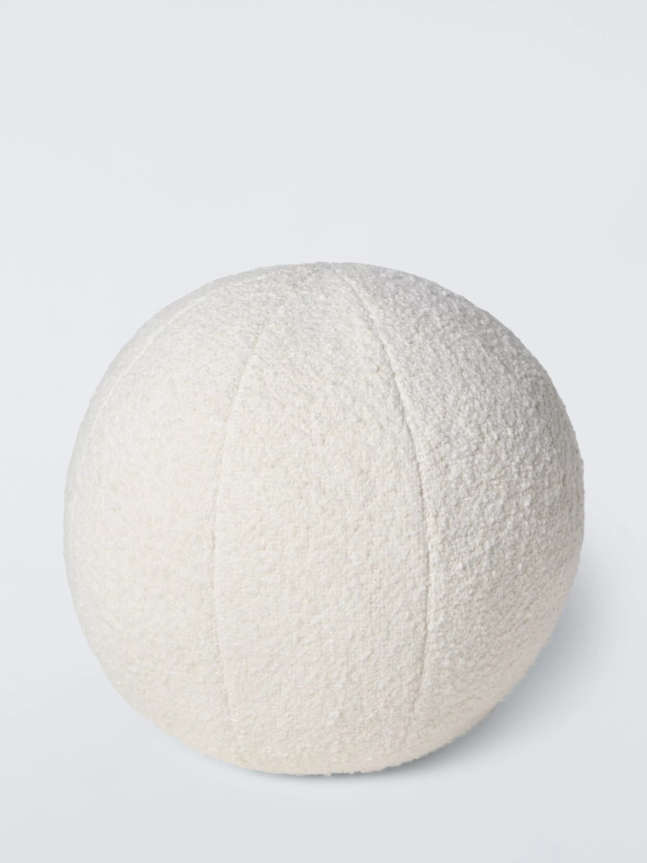 John Lewis ANYDAYJohn Lewis Boucle Sphere Cushion, Marshmallow | John Lewis (UK)