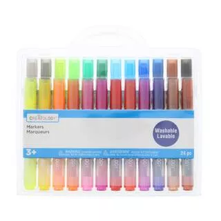 Creatology 50 Color Round Tip Washable Marker Set - Each