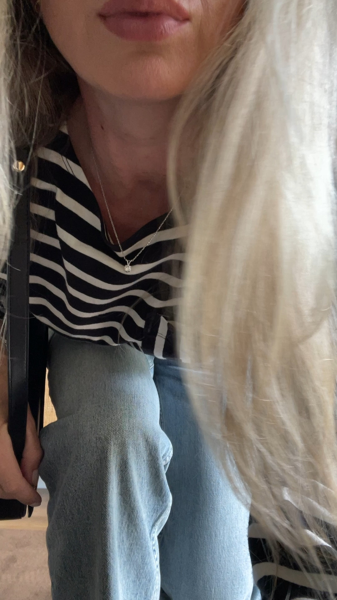 Errands with a spring in my step. I love that the stripes are rotated inside of the sleeve cuffs.  ▪️▫️▪️▫️

#LTKSeasonal #LTKstyletip #LTKfindsunder100