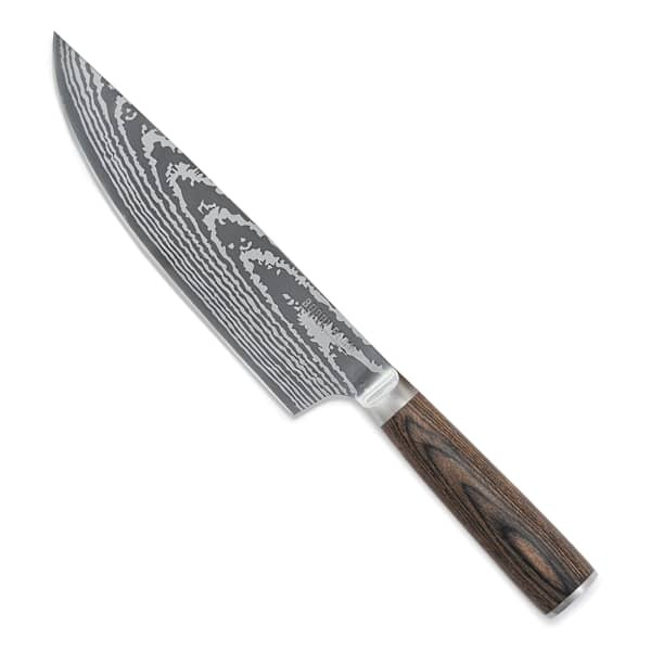 Bobby Flay By Greenpan Stainless Steel Chef's Knife With Sheath, 8", Metallic, sold by At Home | At Home