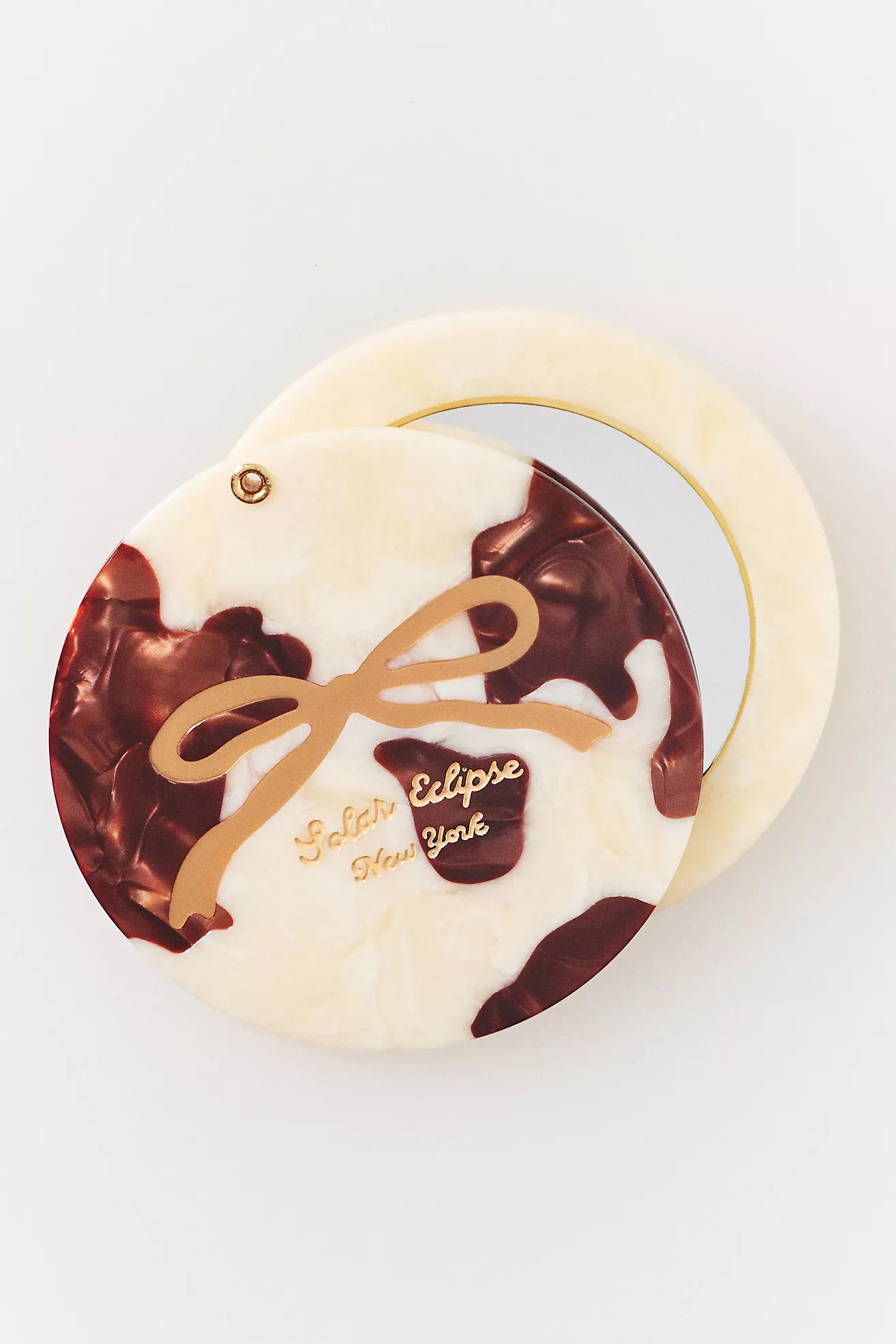 Solar Eclipse Handpainted Compact Mirror | Anthropologie (US)