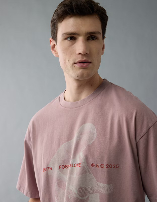 AE Boxy Post Malone Graphic T-Shirt | American Eagle Outfitters (US & CA)