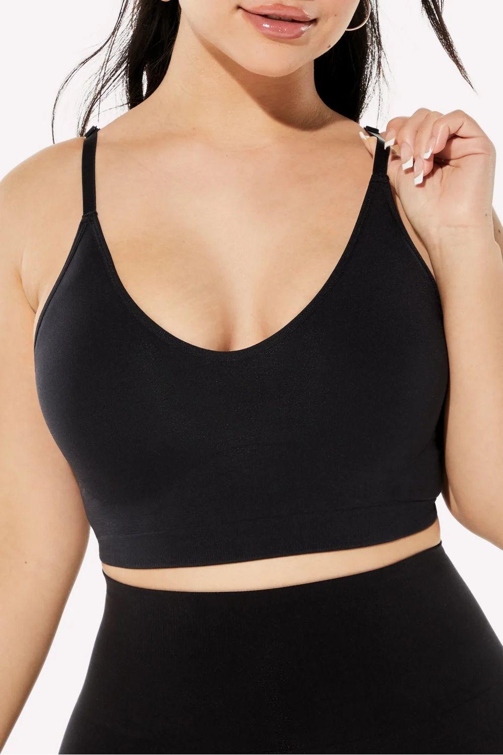 Nearly Naked Shaping Plunge Bra | Fabletics - North America