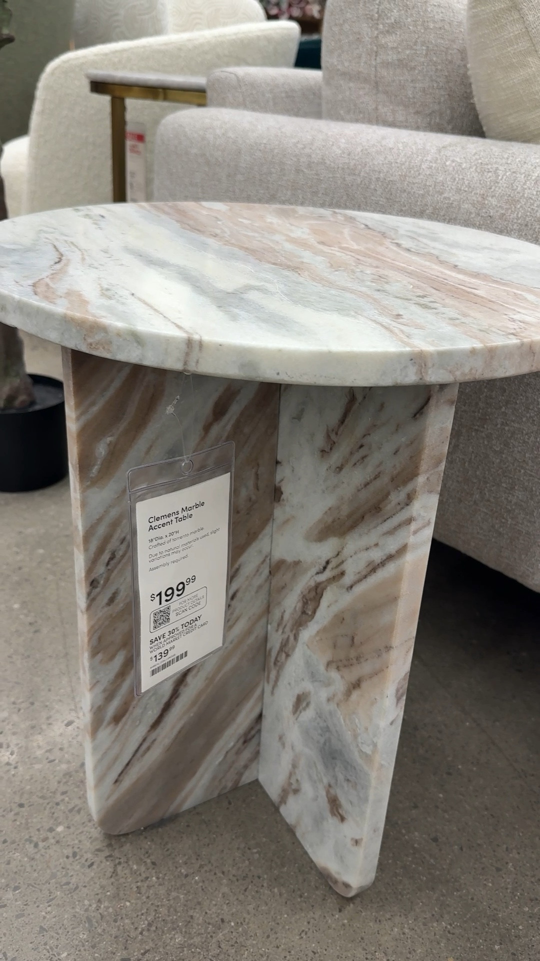Affordable marble side table 

#LTKMothersDay #LTKdayinmylife #LTKHome