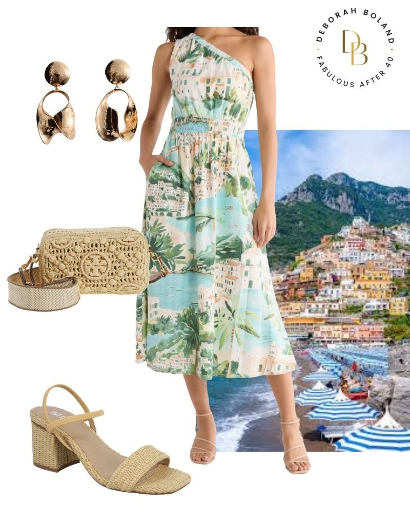 A cruise wardrobe isn’t complete without a dress that makes you feel a little extra special. ✨🌊

This one-shoulder patterned dress is the perfect mix of effortless and elegant. I love the beautiful print and the playful silhouette—it feels comfortable enough for a day exploring but polished enough for sunset dinners on deck.

#LTKOver40 #LTKSeasonal #LTKTravel