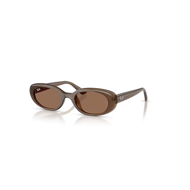 Ray-Ban Sunglasses Unisex Rb4441d Bio-based - Opal Brown Frame Brown Lenses 53-21 | Ray-Ban (EU)