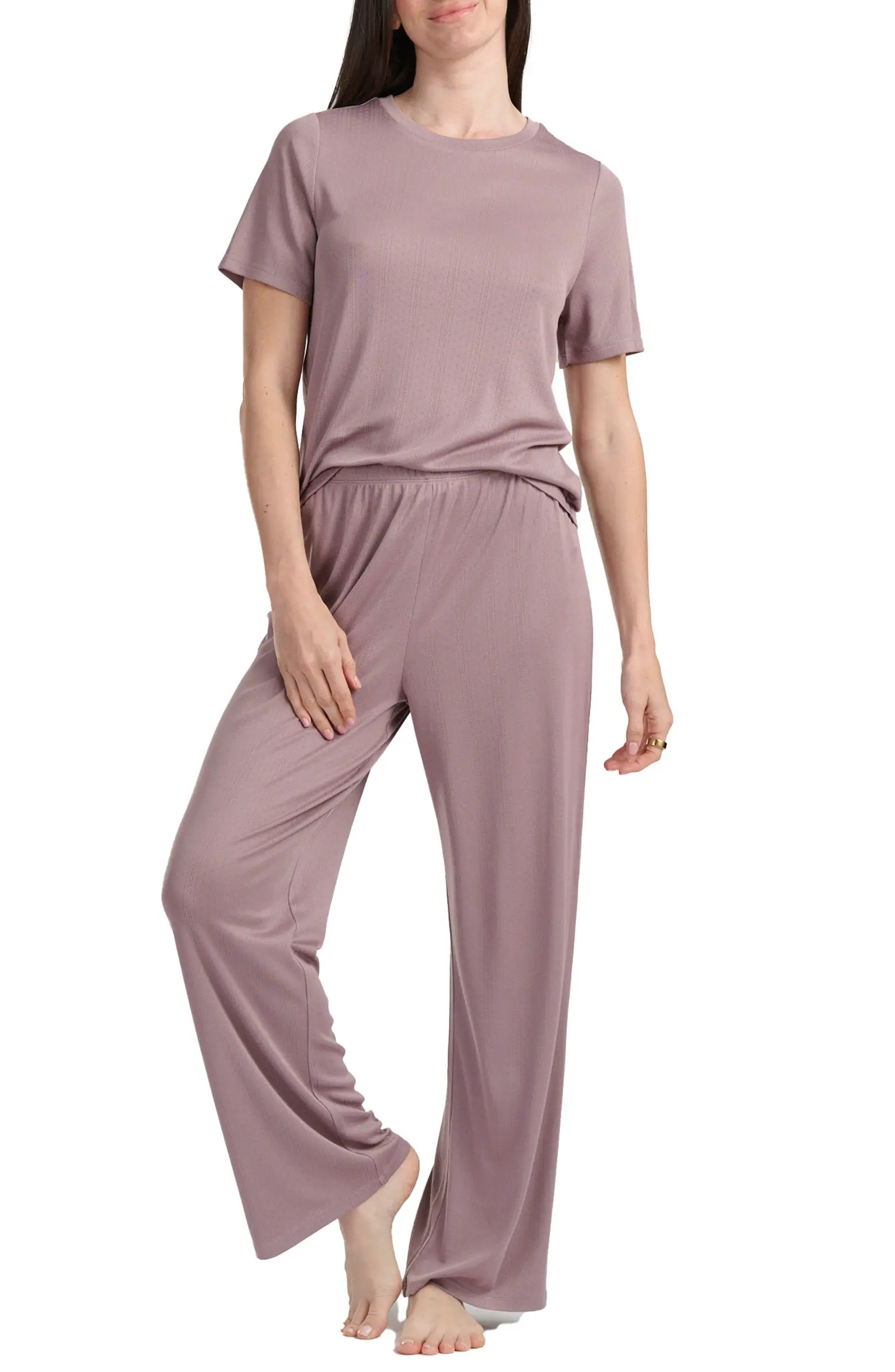 Pointelle Knit Pajamas | Nordstrom Rack
