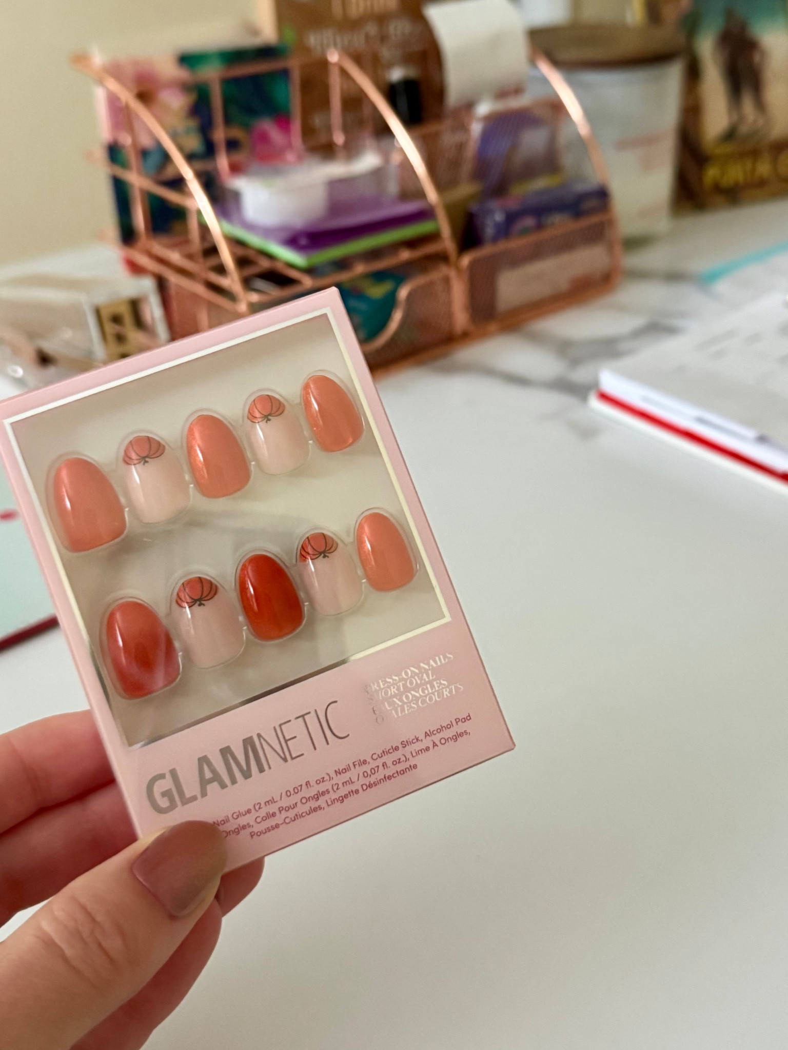 My nails are officially October ready with these darling Halloween pumpkin press on nails. 💅🏼🎃

#LTKBeauty #LTKHalloween #LTKSeasonal