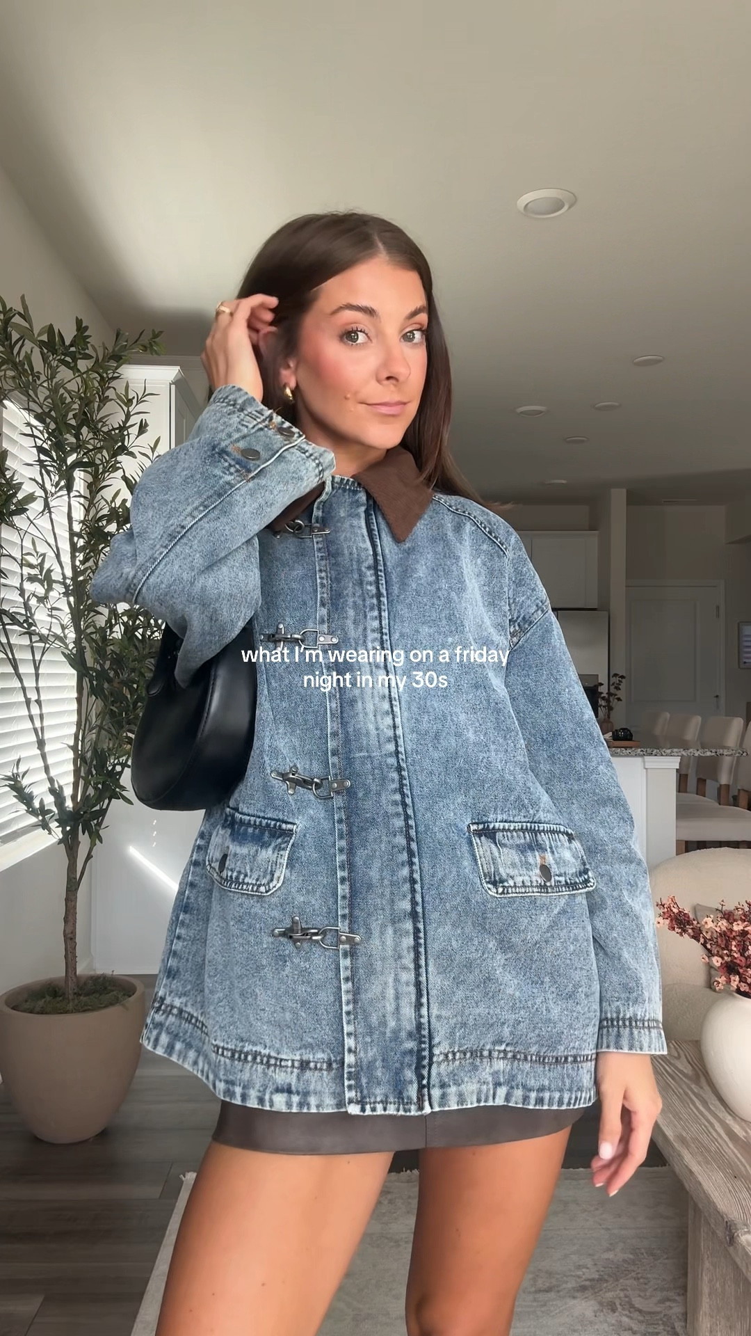 what I wore on a friday night out 🤎

jacket, skirt, and boots are vestique! 

#LTKStyleTip #LTKFindsUnder100 #LTKShoeCrush