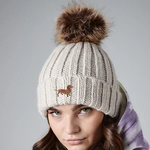 Dachshund Daxie Owner Clothing Gifts Faux Fur Pom Pom Chunky - Etsy | Etsy (US)