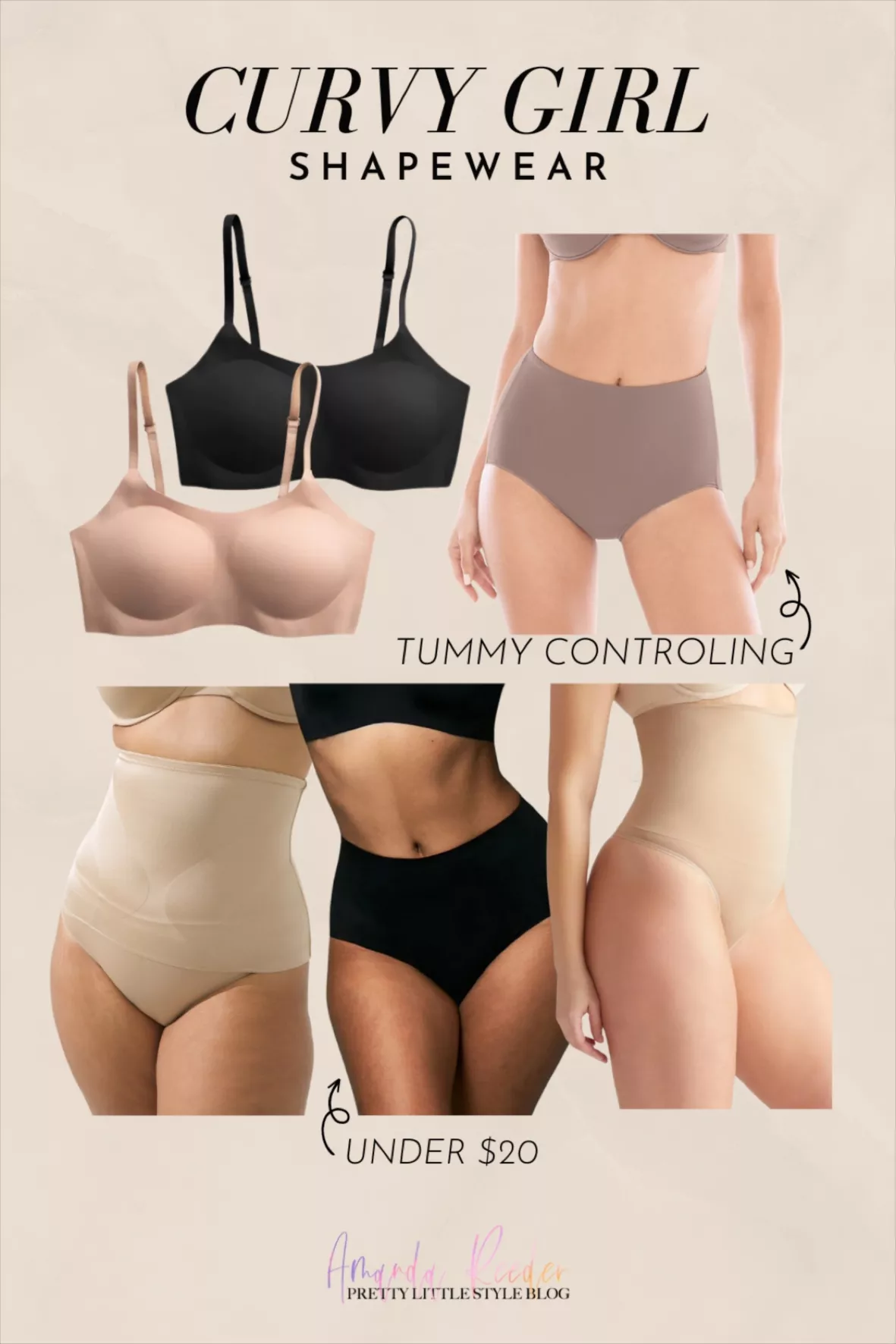 Bras for Women Tummy Control Shapewear Woman Elegant Ladies Bra