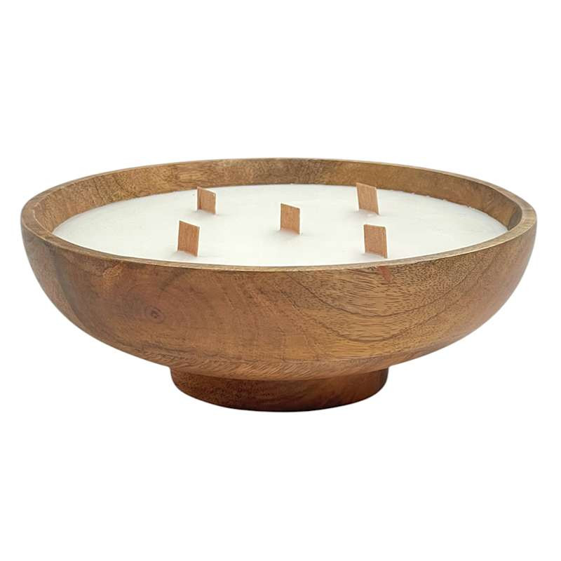 Dark Wood Citronella Candle, 28oz | At Home