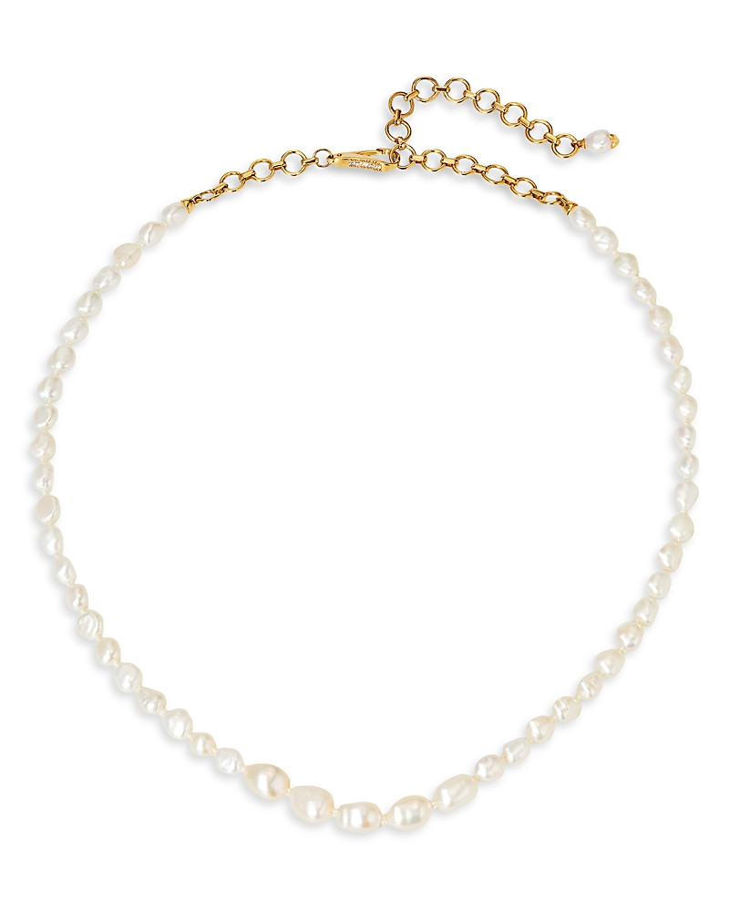 Nadri Siren Cultured Freshwater Pearl Collar Necklace in 18K Gold Plated, 18 | Bloomingdale's (US)