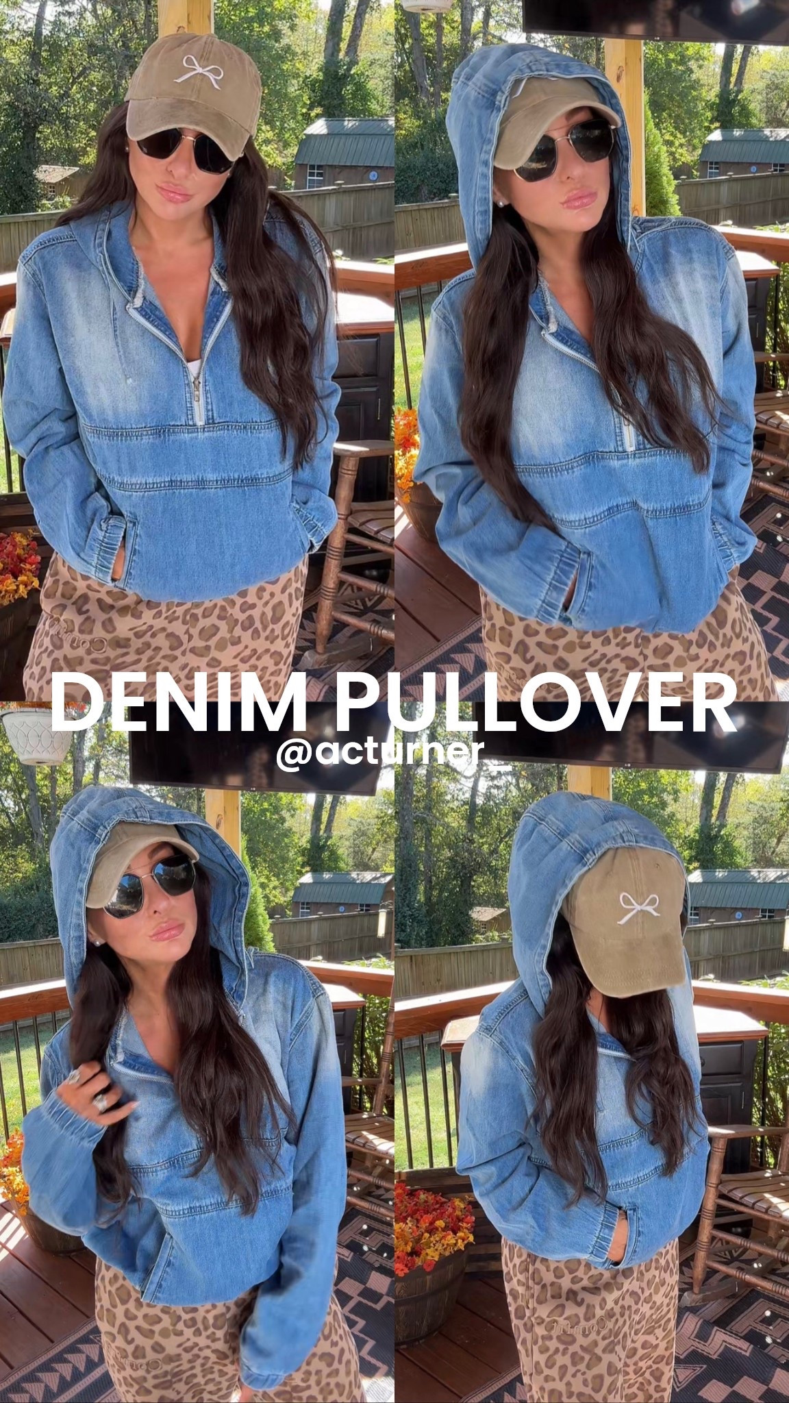 This denim pullover is a must this fall! It can be dressed up or down and so soft for denim! Elevate casual fall outfit 

#LTKStyleTip #LTKFindsUnder50 #LTKSaleAlert