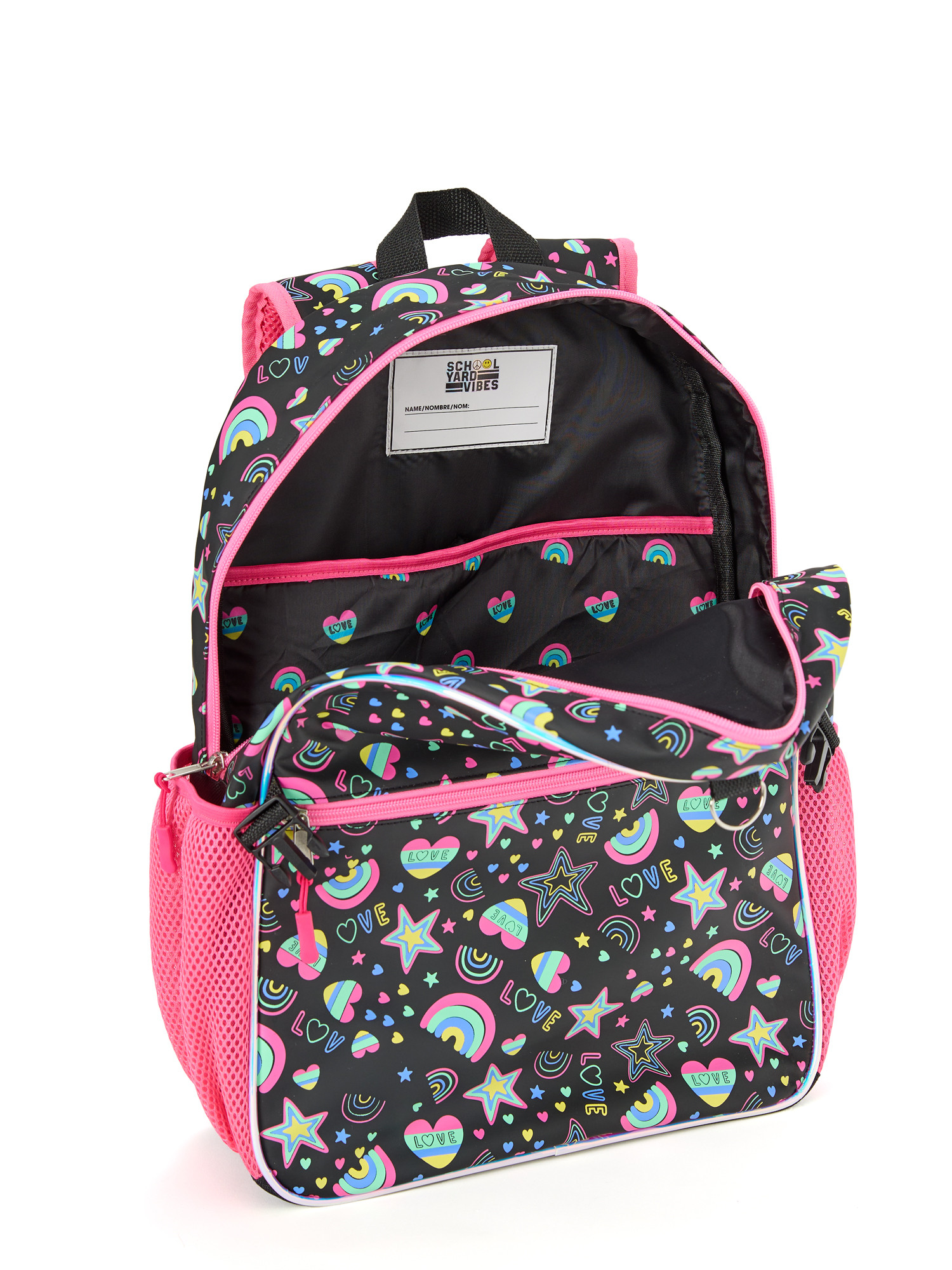 Schoolyard Vibes 17" 3 Piece Backpack Set with Headphones and Kids Lunch Box | Walmart (US)