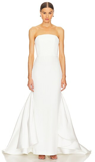 Jodi Maxi Dress in Cream | Revolve Clothing (Global)