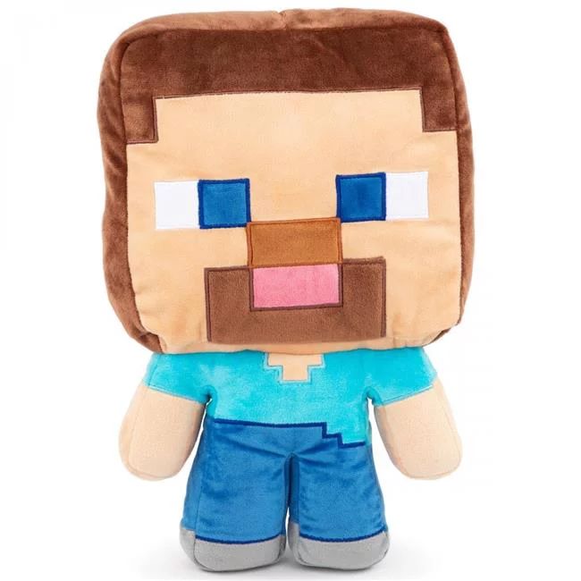 Minecraft Steve Plush Stuffed Pillow Buddy, Gaming Bedding - Walmart.com | Walmart (US)