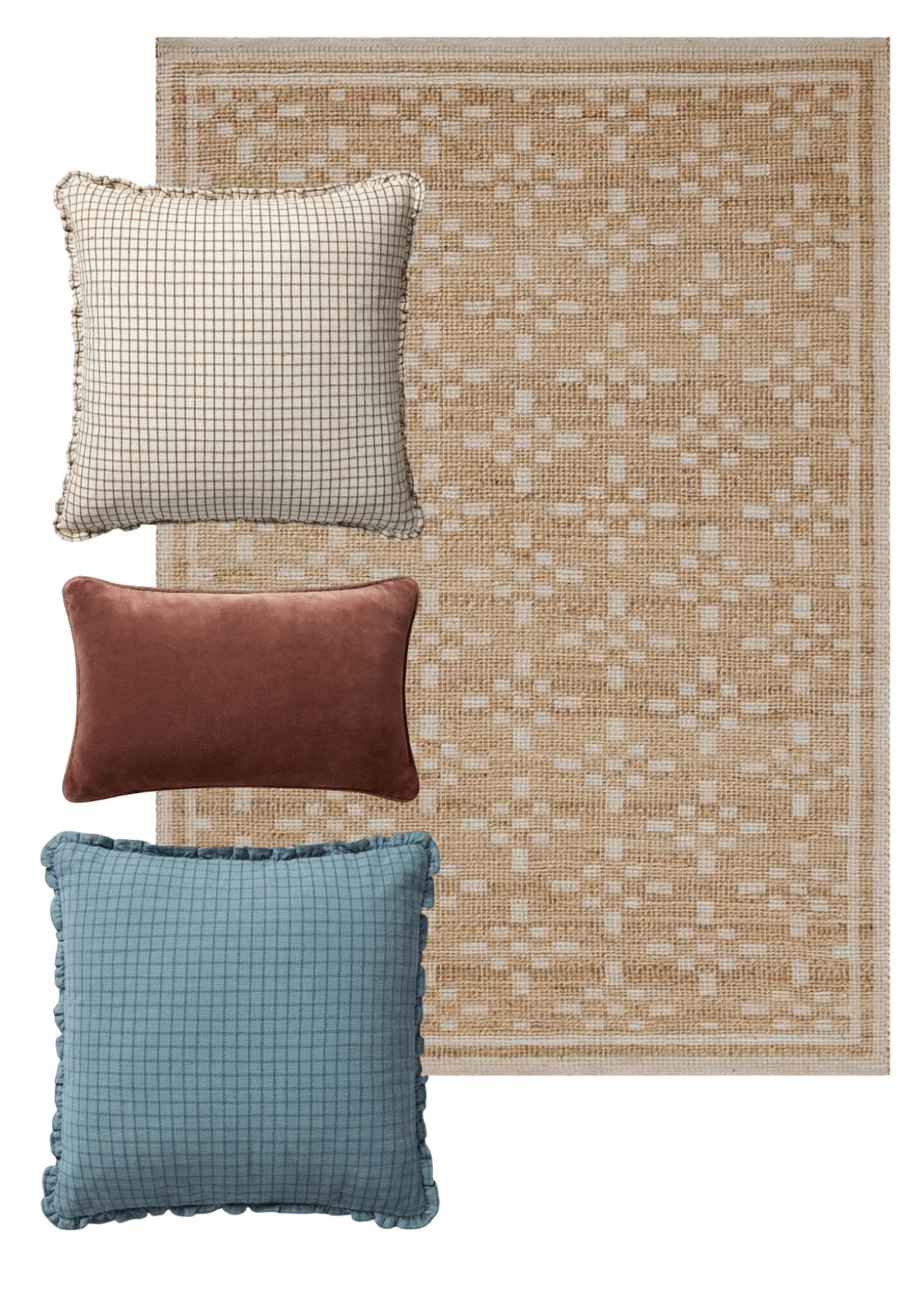 Rug & pillow pairing #5!

CLJ x Loloi Judy Natural/Ivory rug, ivory/black Dinah pillow, cinnamon velvet Liza pillow, ocean/blue Dinah pillow 

#LTKstyletip #LTKhome #LTKsalealert