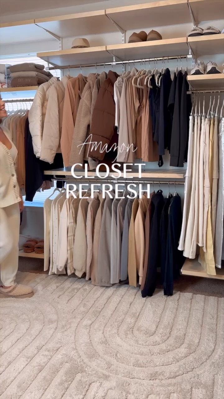 AMAZON CLOSET ORGANIZATION ✨ the acrylic dividers are great for sweaters, sweatshirts, handbags, anything you want stacked or separated. The folding board is the best way to achieve the perfect sweater stacks like you see in stores. Scent sachets are a great way to always make sure you have a fresh clean scent in your closet, easy to use just put them on your hangers. Lastly is the fabric defuzzer, great for keeping your sweaters looking fresh. 

Closet Organization, Amazon Organizers, Closet Organizer, Madison Payne

#LTKSeasonal #LTKhome #LTKstyletip