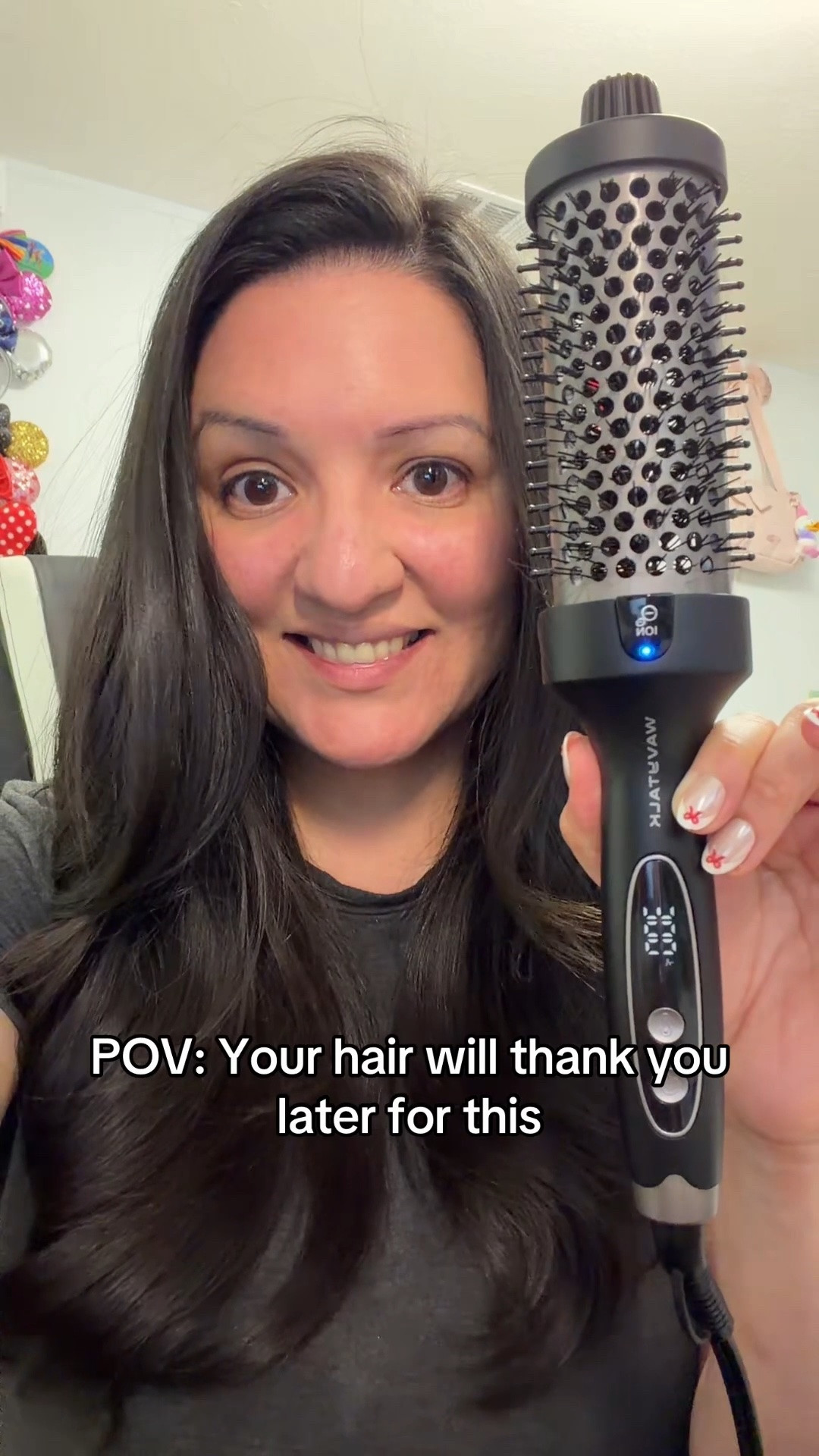 From straight hair to wavy in no time thanks to @wavytalkofficial thermal brush. Grab yours now! #wavytalk #wavytalkthermalbrush #blowout #hairtutorial #longhair

#LTKgrwm #LTKdayinmylife #LTKmorningroutine