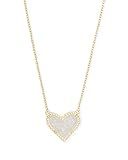 Kendra Scott Ari Heart Adjustable Length Pendant Necklace for Women, Fashion Jewelry, 14k Gold-Plate | Amazon (US)
