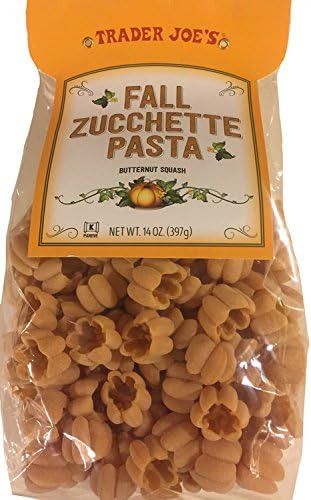 Fall Zucchette Pasta, Pumpkin Shaped Butternut Squash 14oz | Amazon (US)