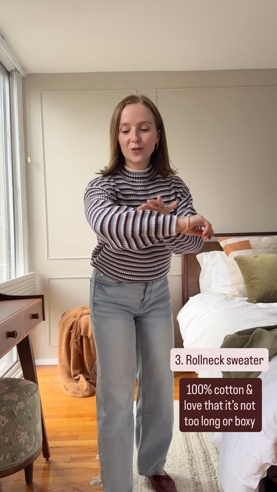 100% cotton rollneck sweater from
Gap! 30% off + stackable 10% w/ code MORE wearing xs 
Love the more fitted less boxy look 

Fall sweater, casual fall outfit

#LTKootd #LTKSaleAlert #LTKPetite