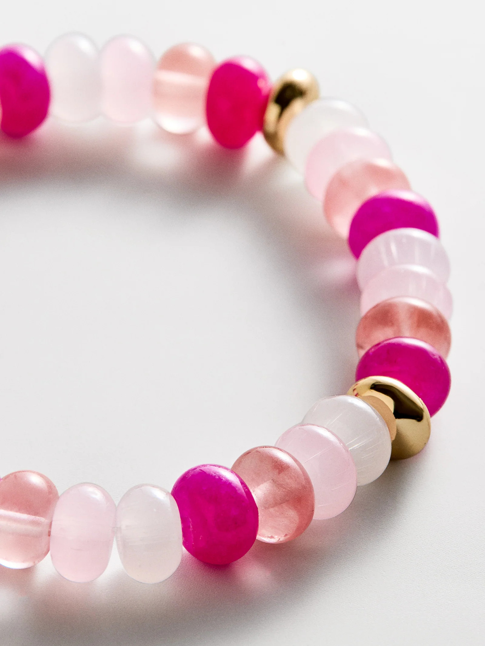Marjorie Beaded Bracelet - Pink Multi | BaubleBar