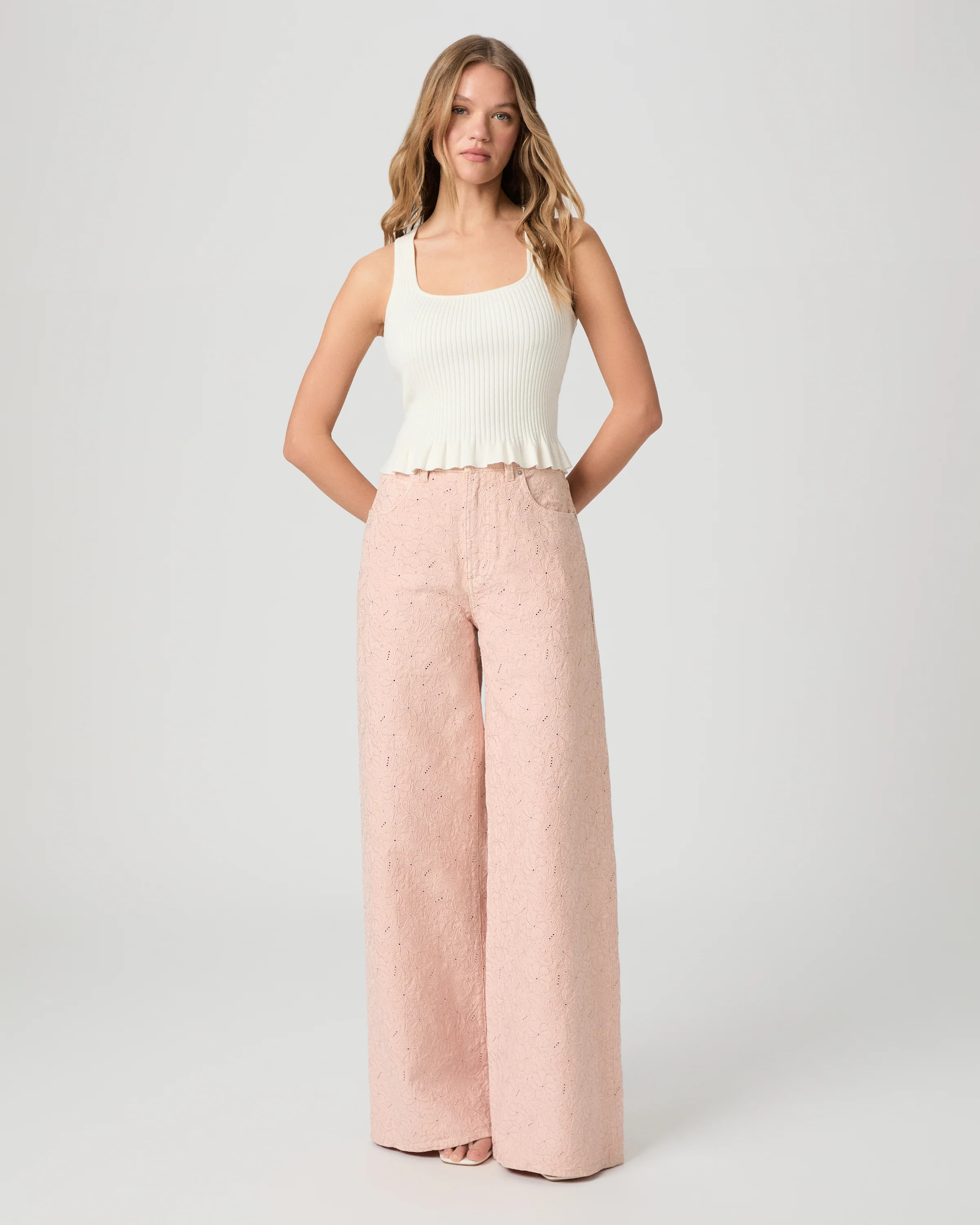 Cameron Wide Leg Jean | Paige