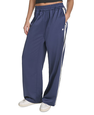 StarterWomen's Side-Stripe Full-Length Track Pants | Macy's