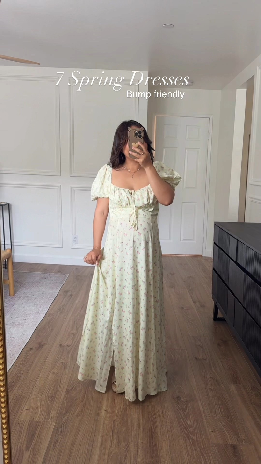 Spring dresses that are bump friendly 

#LTKBump #LTKPetite