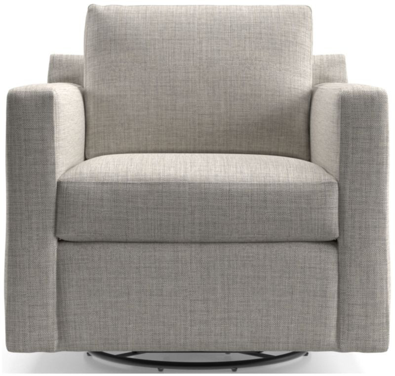Barrett II Track Arm Swivel Chair + Reviews | Crate & Barrel | Crate & Barrel
